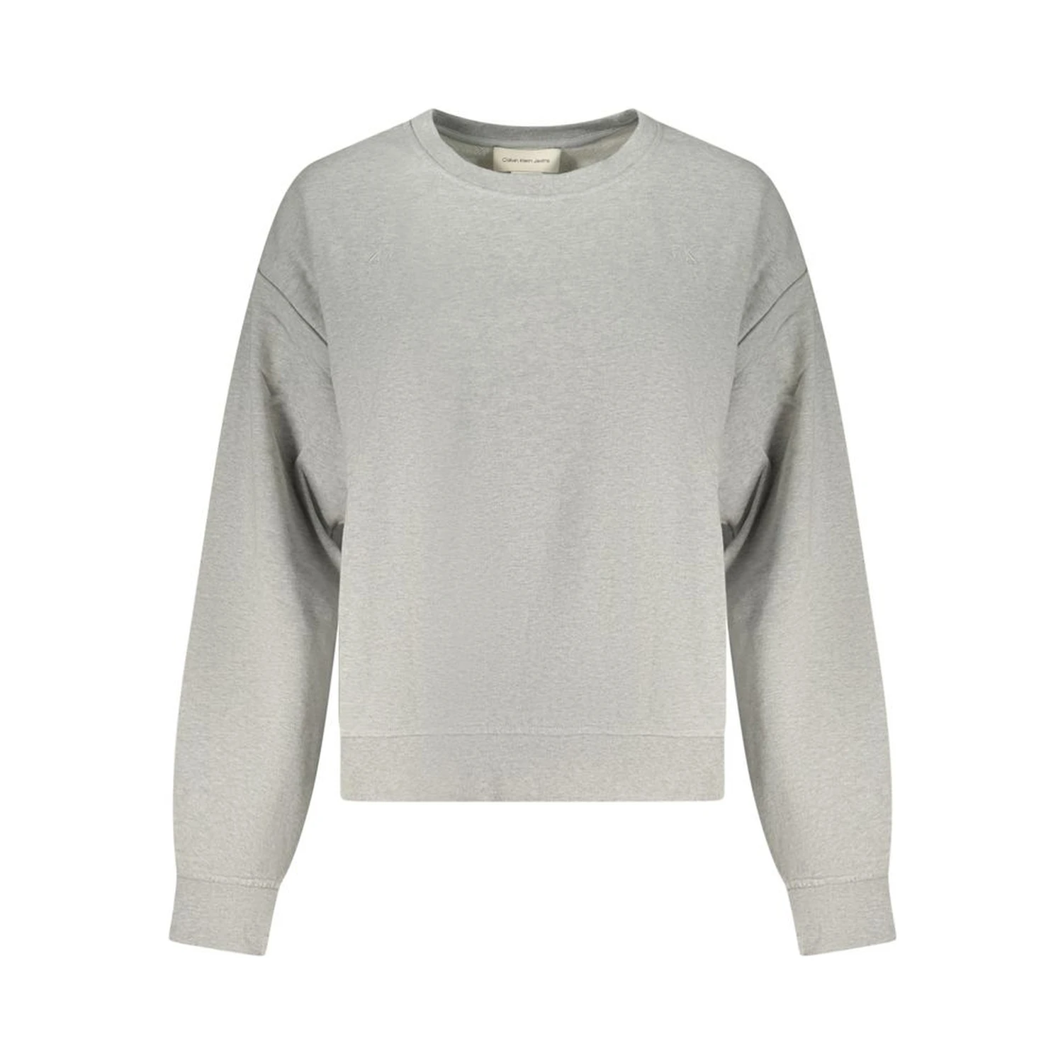 Grigio Cotton Women Sweatshirt