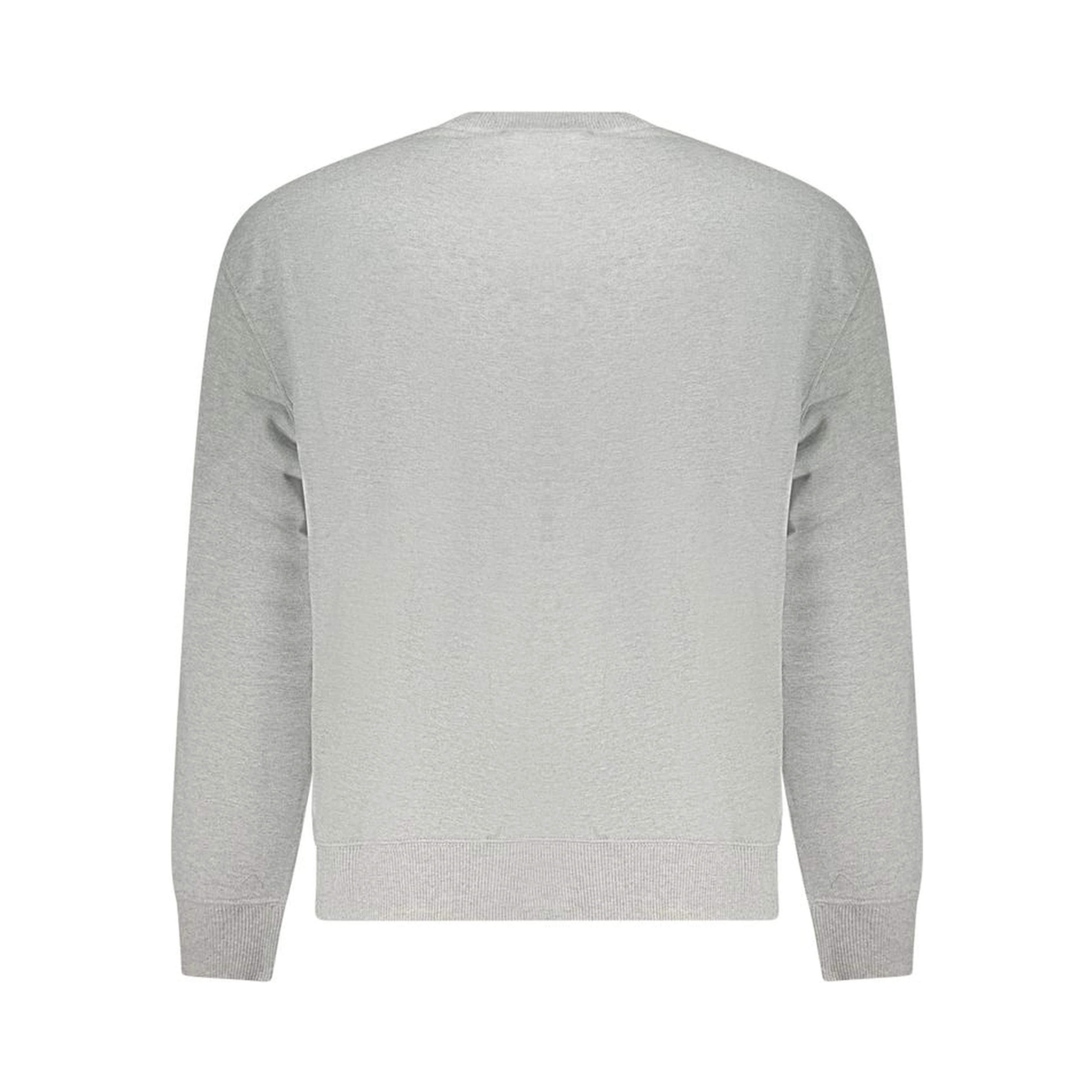 Gray Cotton Men's Sweatshirt