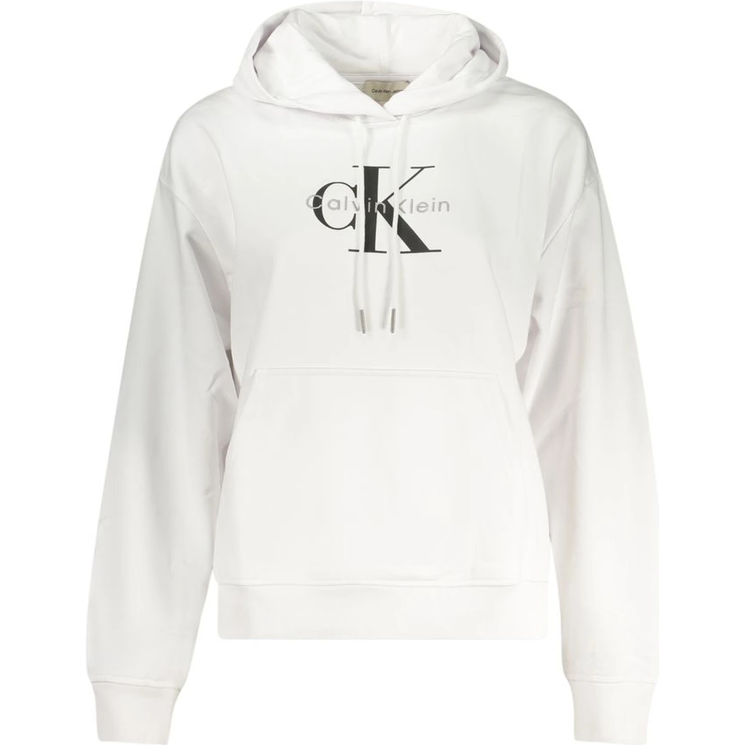 Bianco Cotton Women Sweatshirt