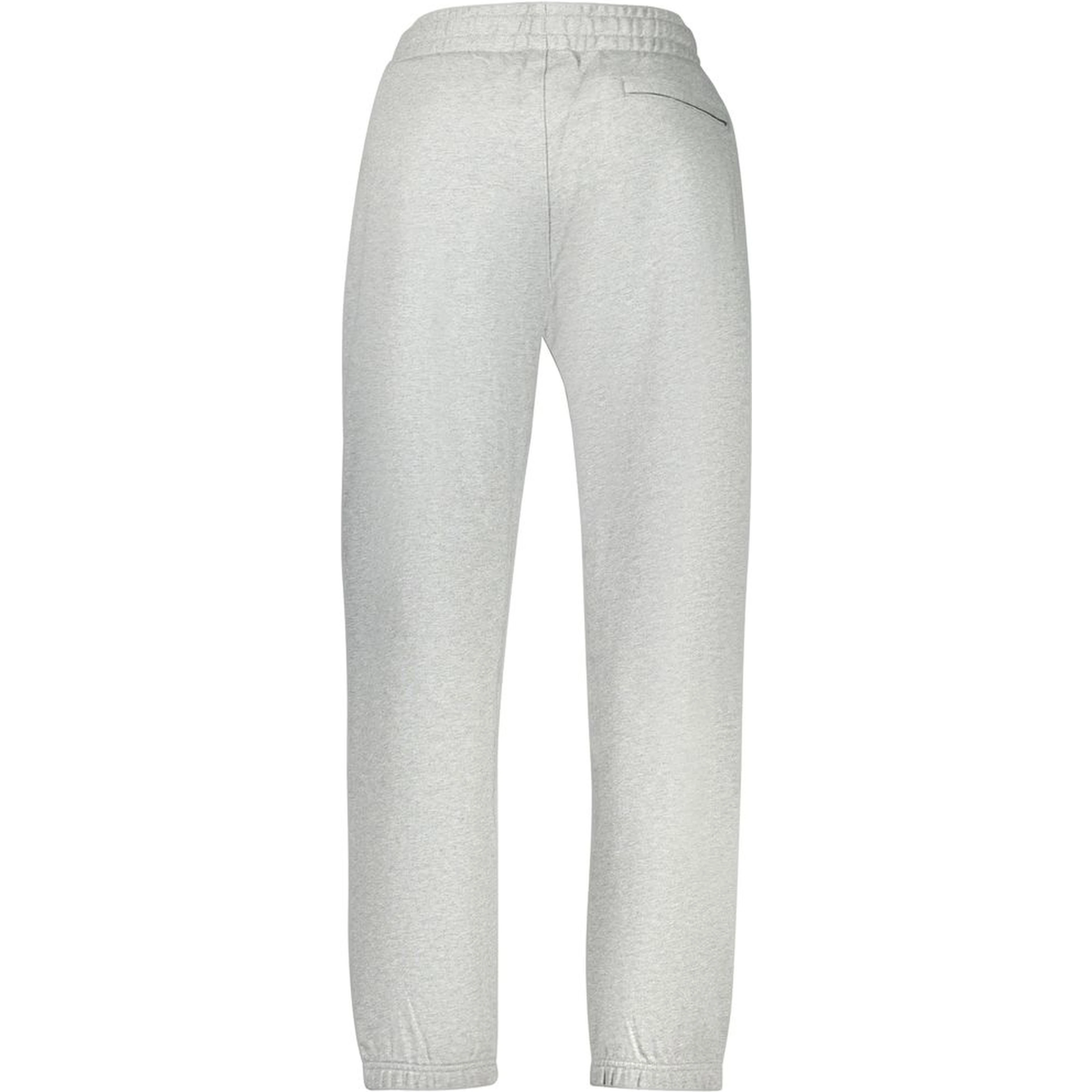 Grigio Cotton Men Sport Trouser