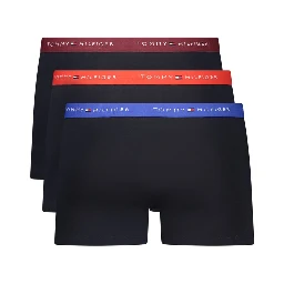 Black Cotton Men's Boxer Short