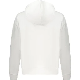 Bianco Cotton Women Sweatshirt