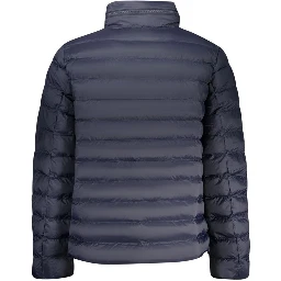 Blu Poliammide Men's Jacket