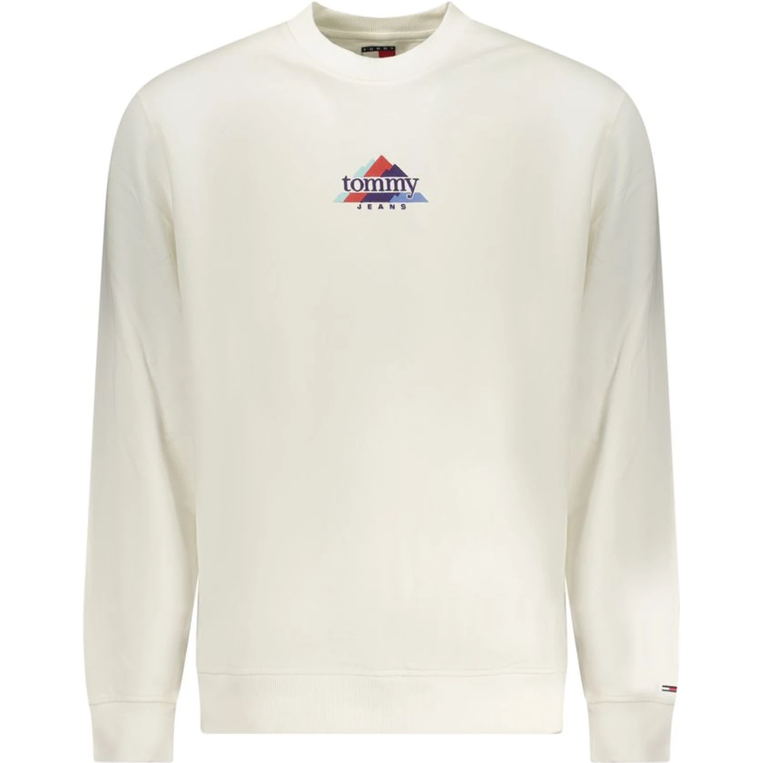 White Cotton Men's Sweatshirt