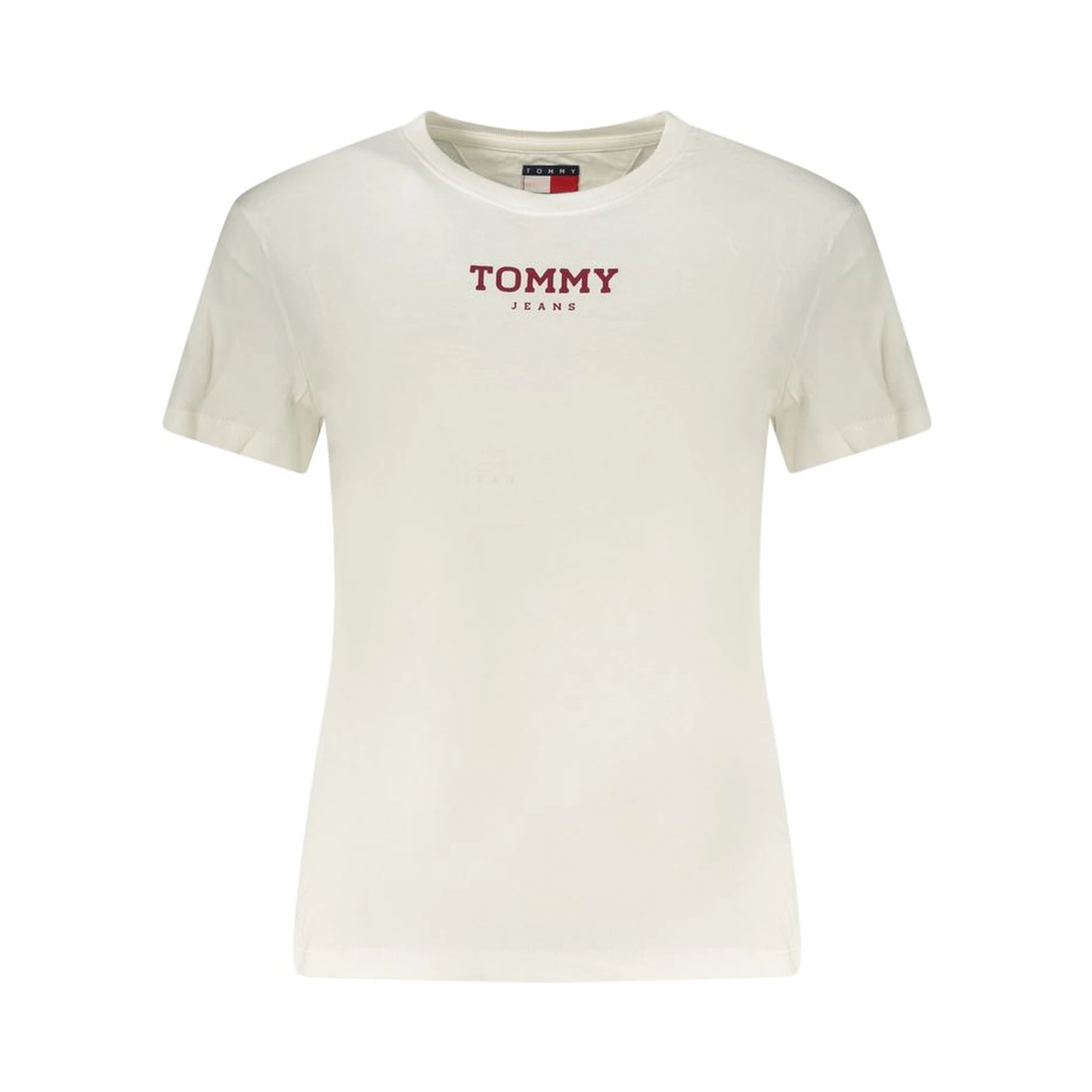 White Cotton Women T-Shirt