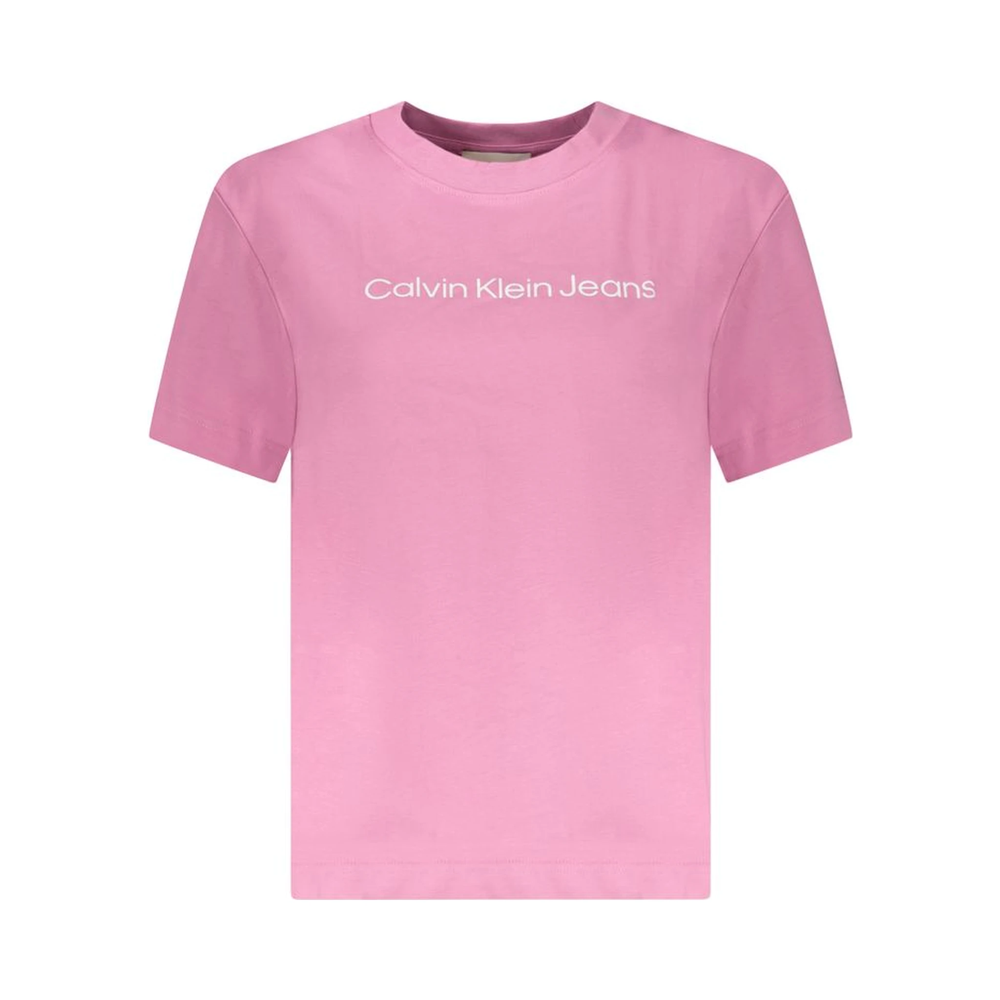 Pink Cotton Women T-Shirt