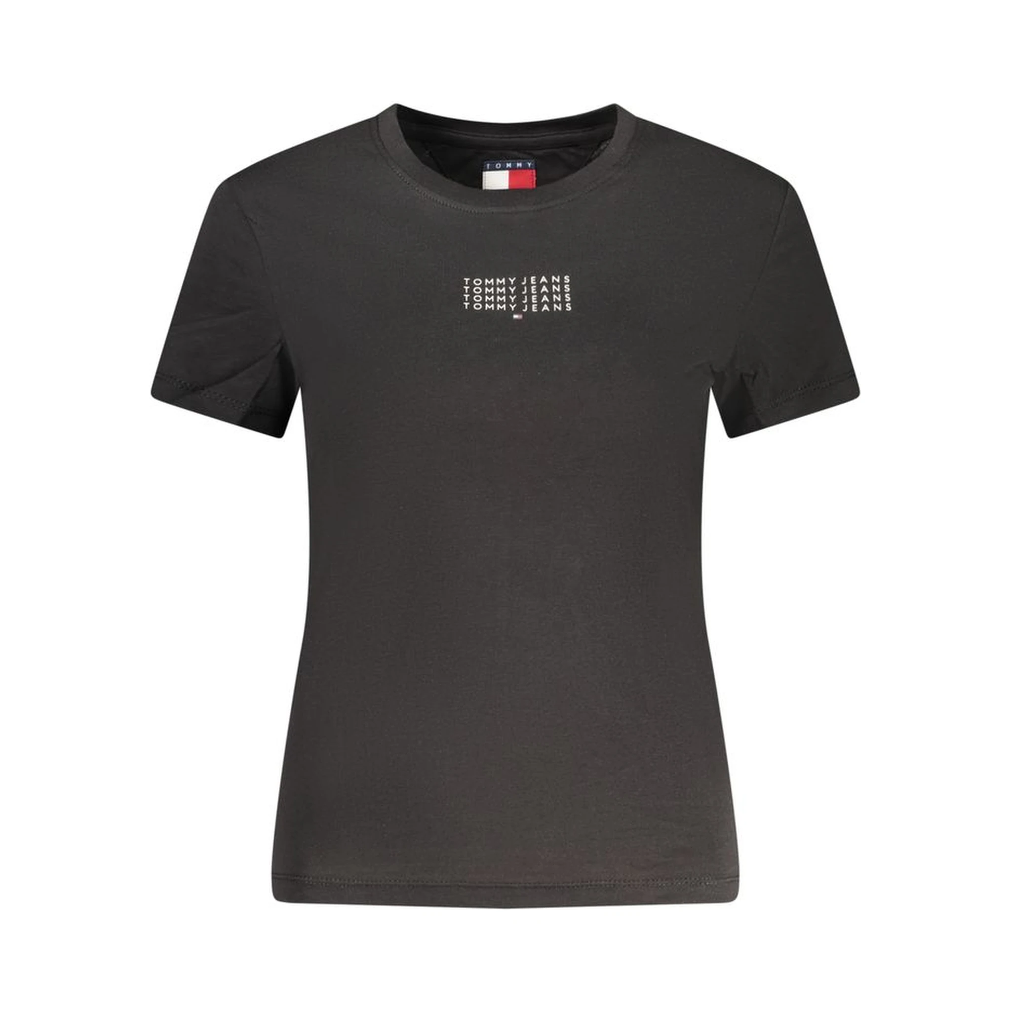 Black Cotton Women's T-Shirt