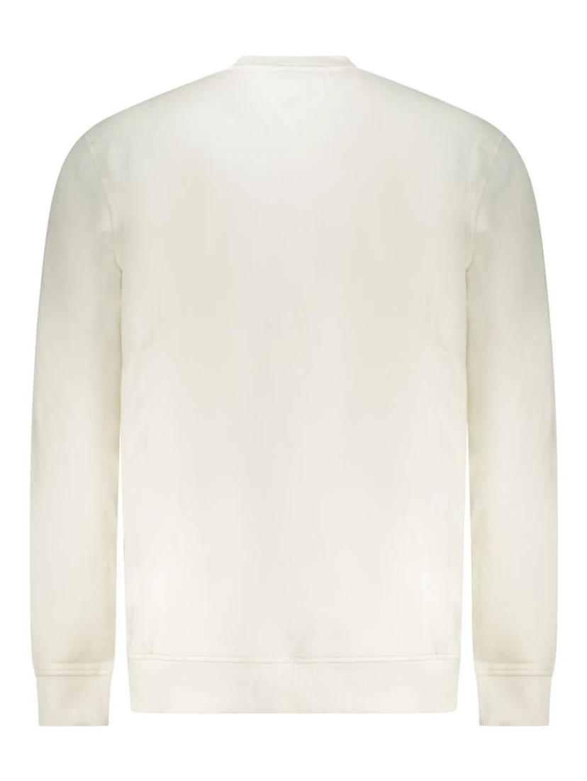 White Cotton Men's Sweatshirt