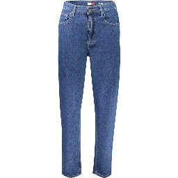 Blu Cotton Women Jeans
