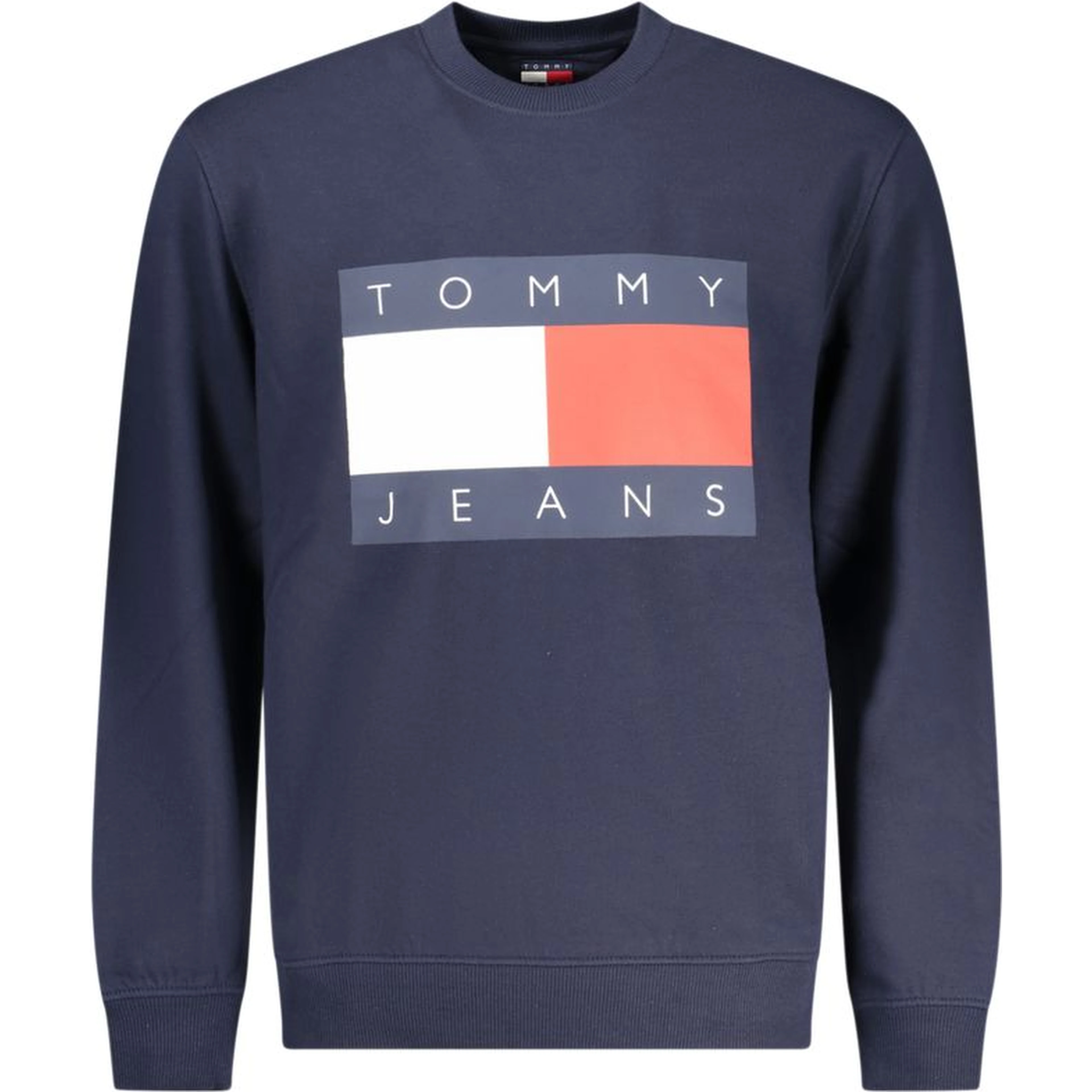 Blue Cotton Men Sweatshirt
