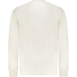 White Cotton Women's Sweatshirt