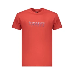 Red Cotton Mens T-Shirt
