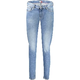 Blue Cotton Women's Slim Jeans
