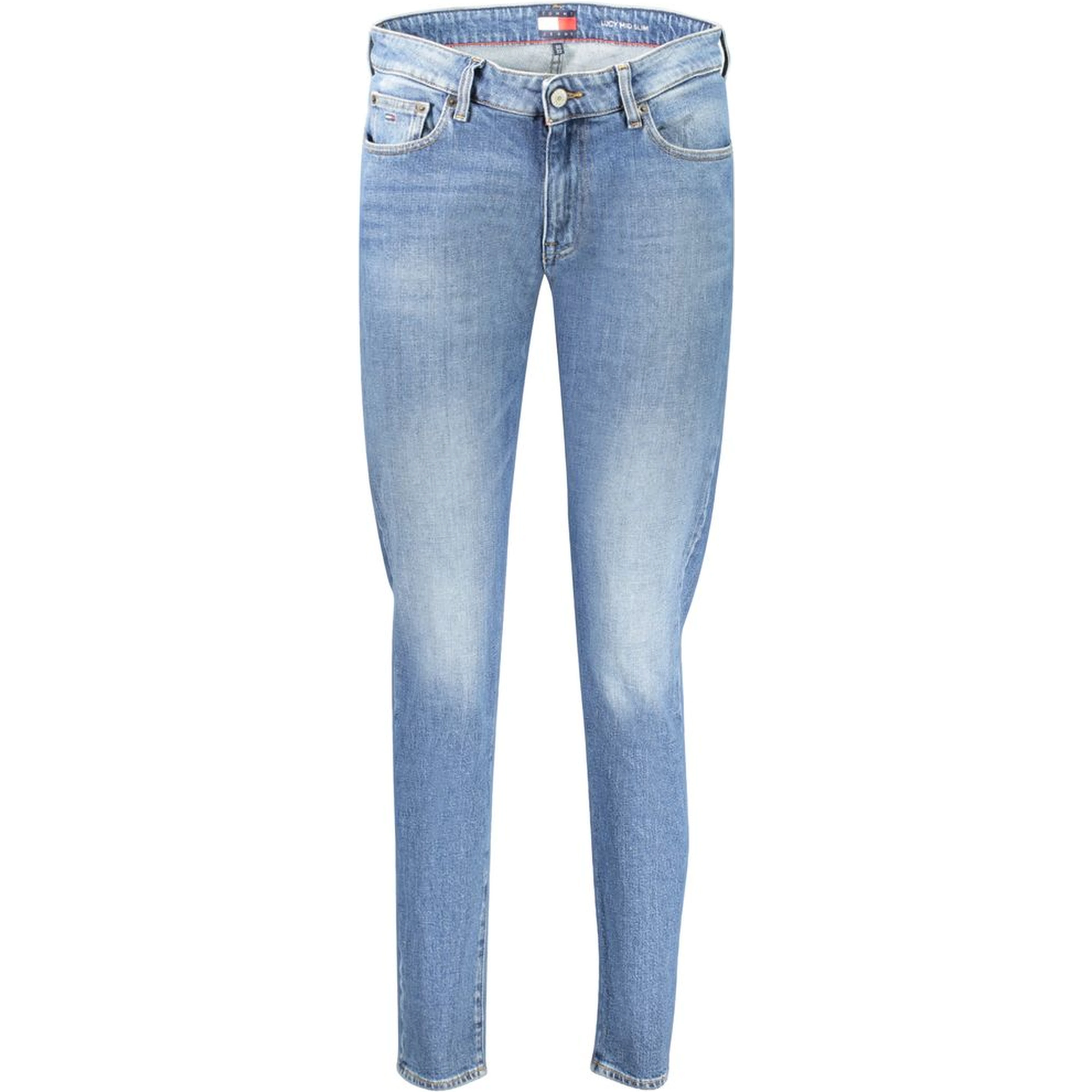 Blue Cotton Women's Slim Jeans