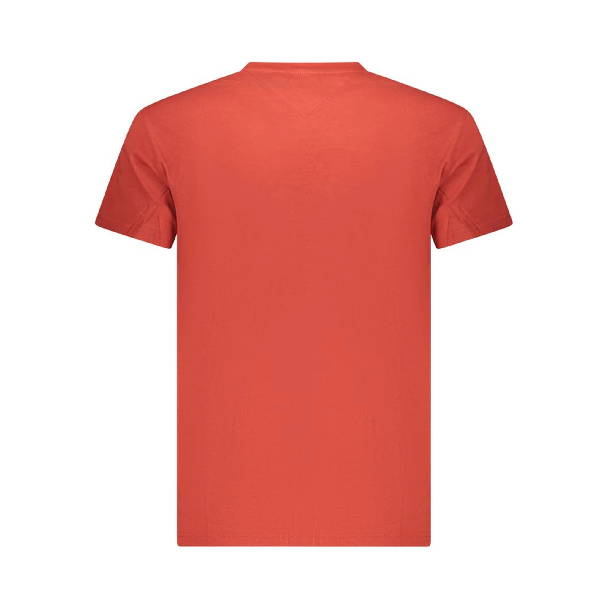 Red Cotton Men T-Shirt