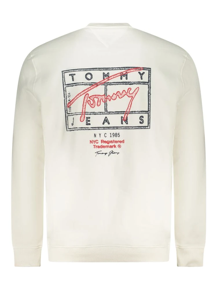White Cotton Men's Sweatshirt alternative