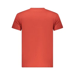 Red Cotton Men Shirt