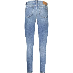 Blue Cotton Women's Slim Jeans
