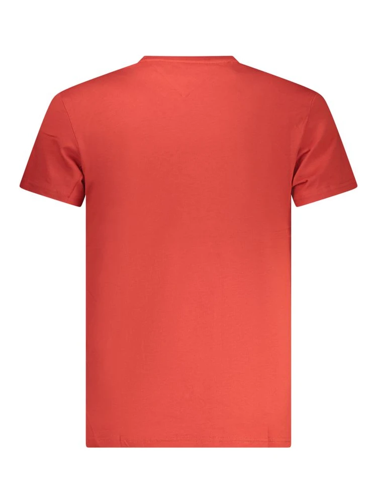 Red Cotton Mens T-Shirt alternative
