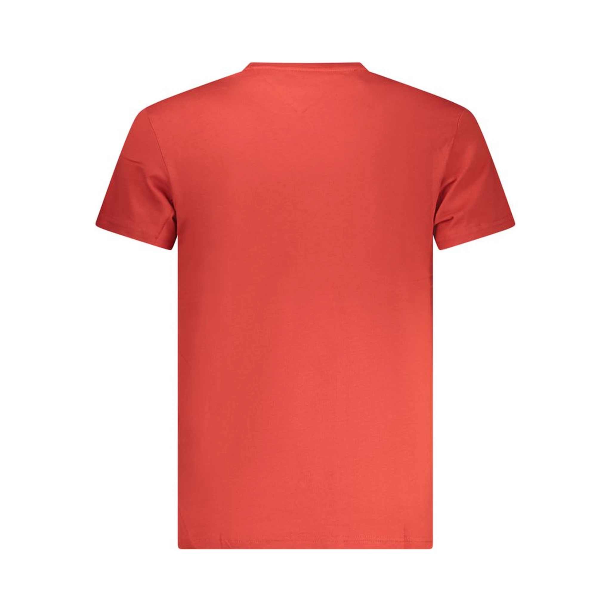 Red Cotton Mens T-Shirt
