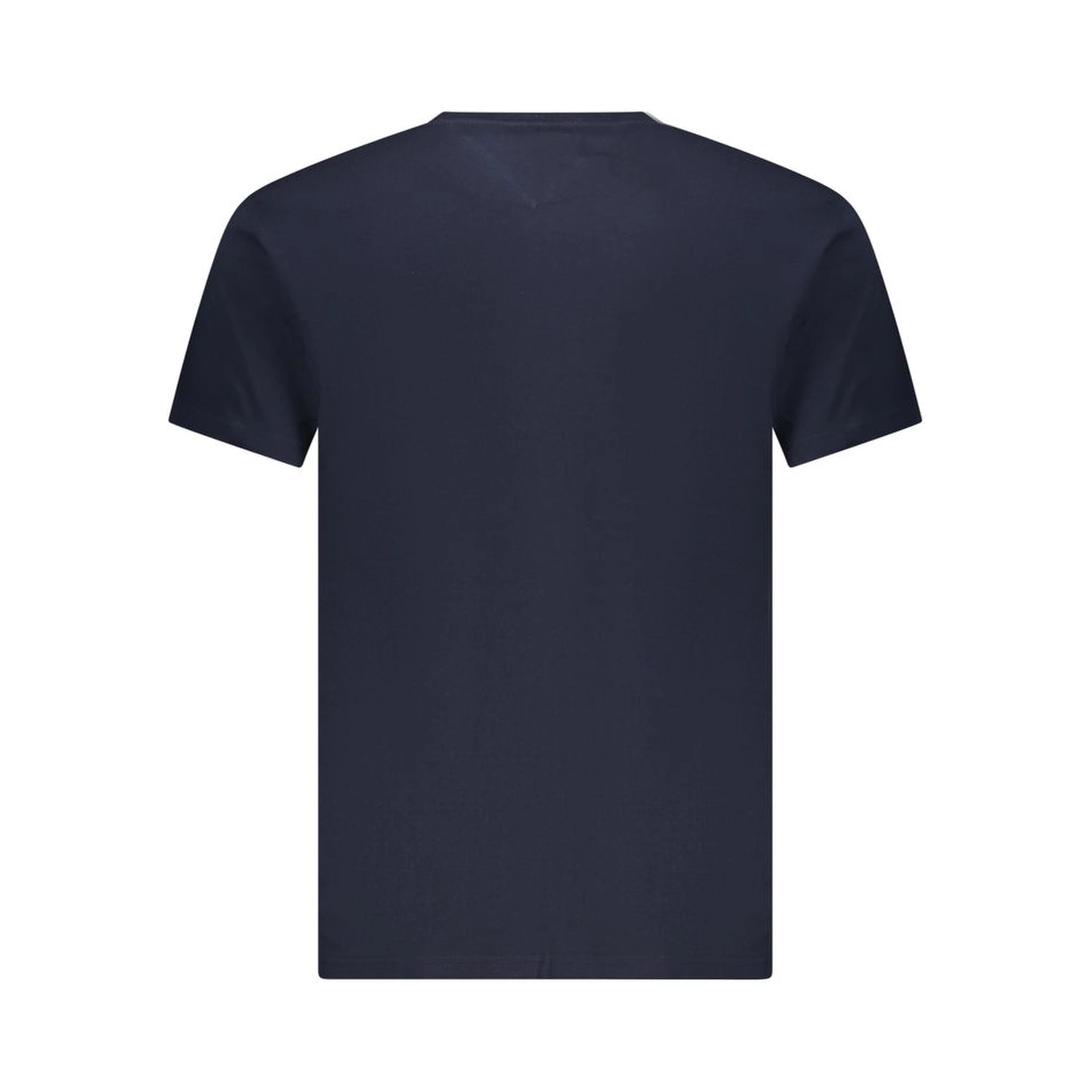 Blue Cotton Men's T-Shirt