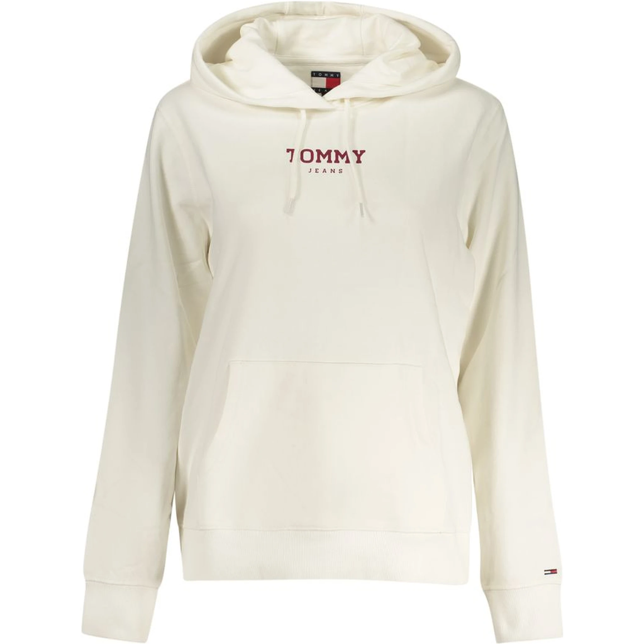 White Cotton Women Sweatshirt