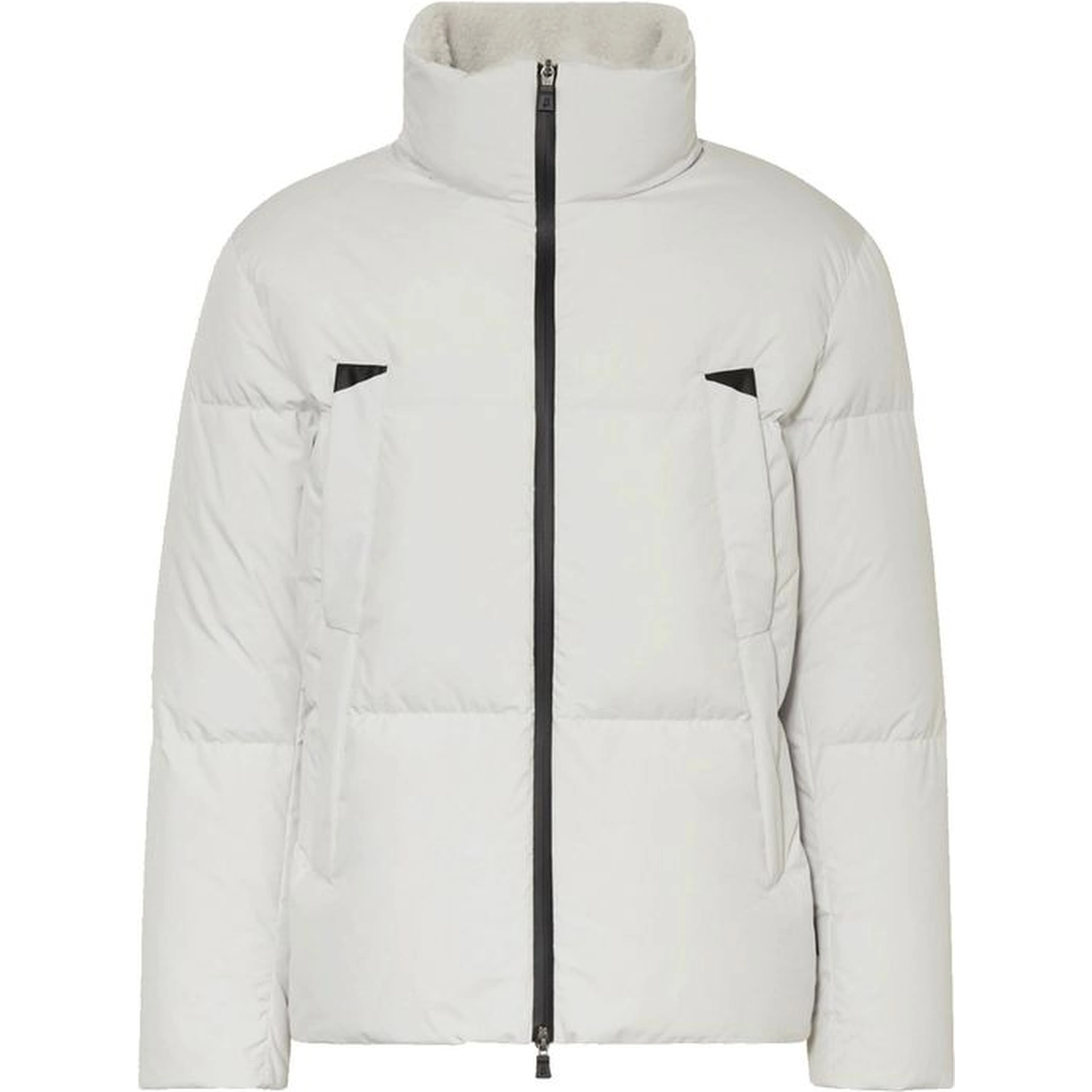 Gray Polyester Coat