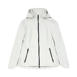 Gray Polyester Rain Coat