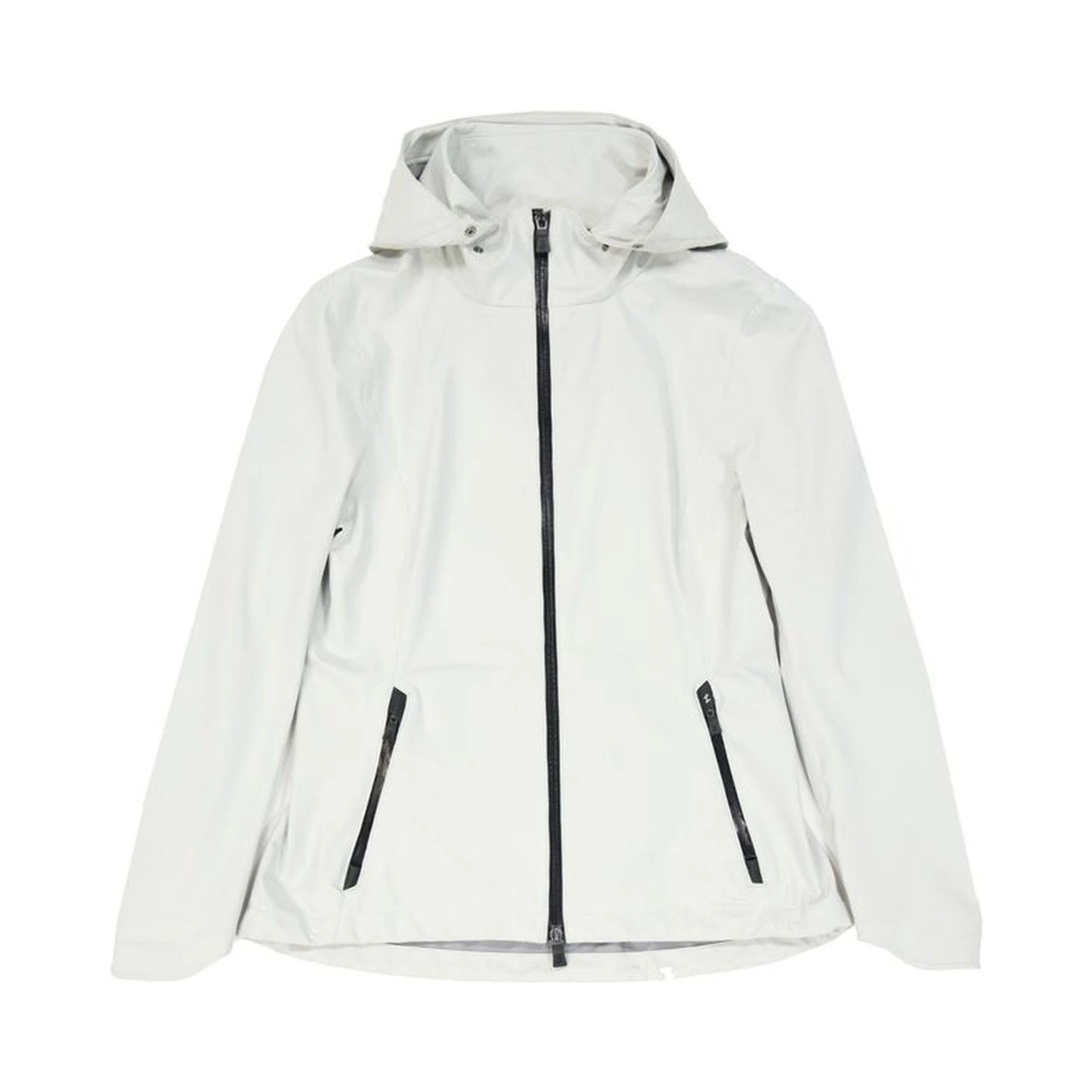 Gray Polyester Rain Coat