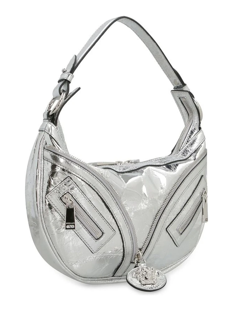 Silver Lamb Leather Shoulder Bag alternative