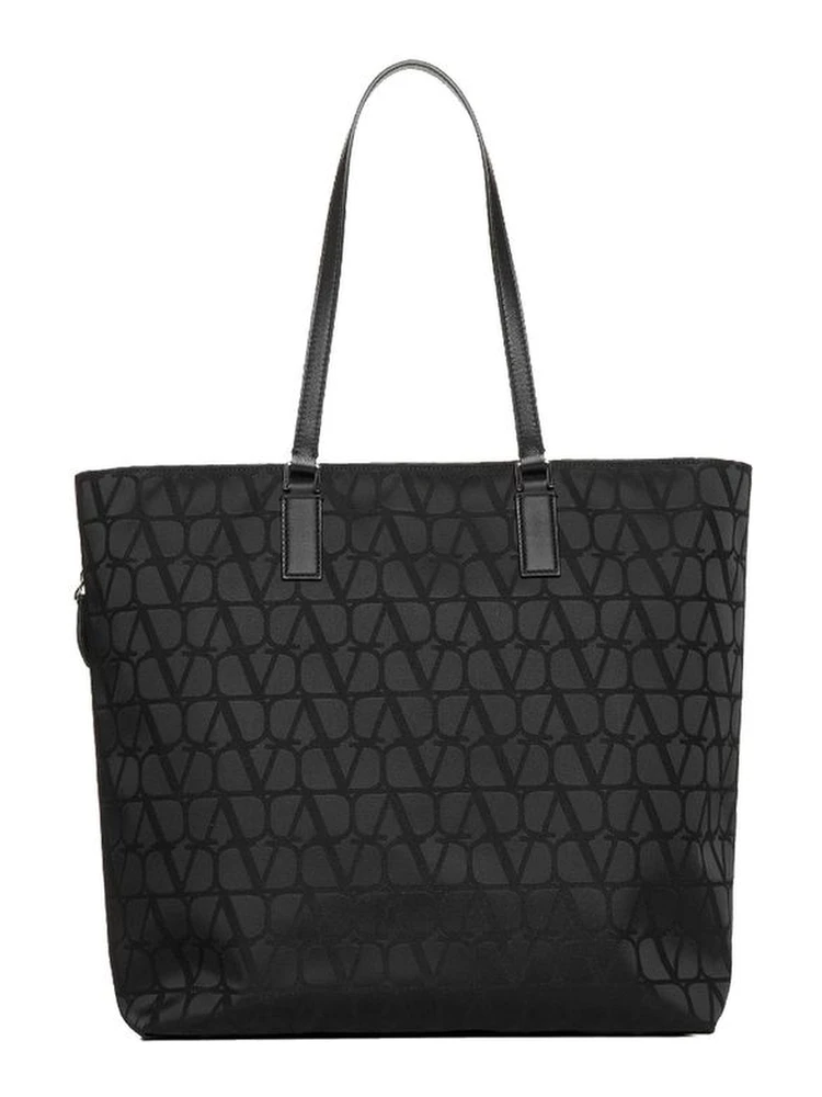 Black Cotton Tote Bag