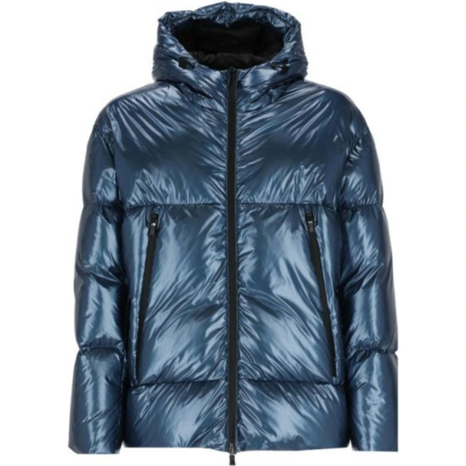 Blue Polyamide Shell Jacket