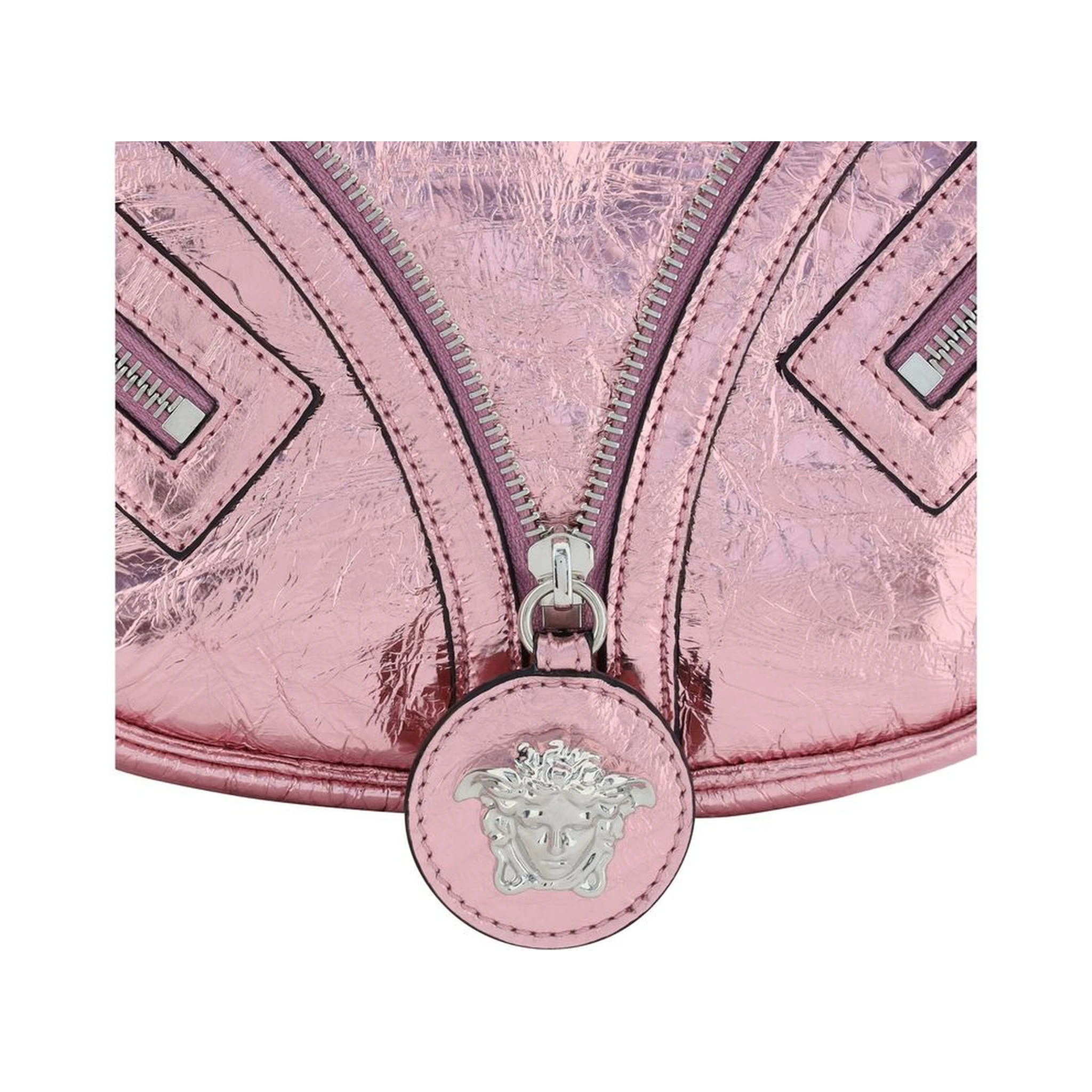 Multicolor Lamb Leather Shoulder Bag