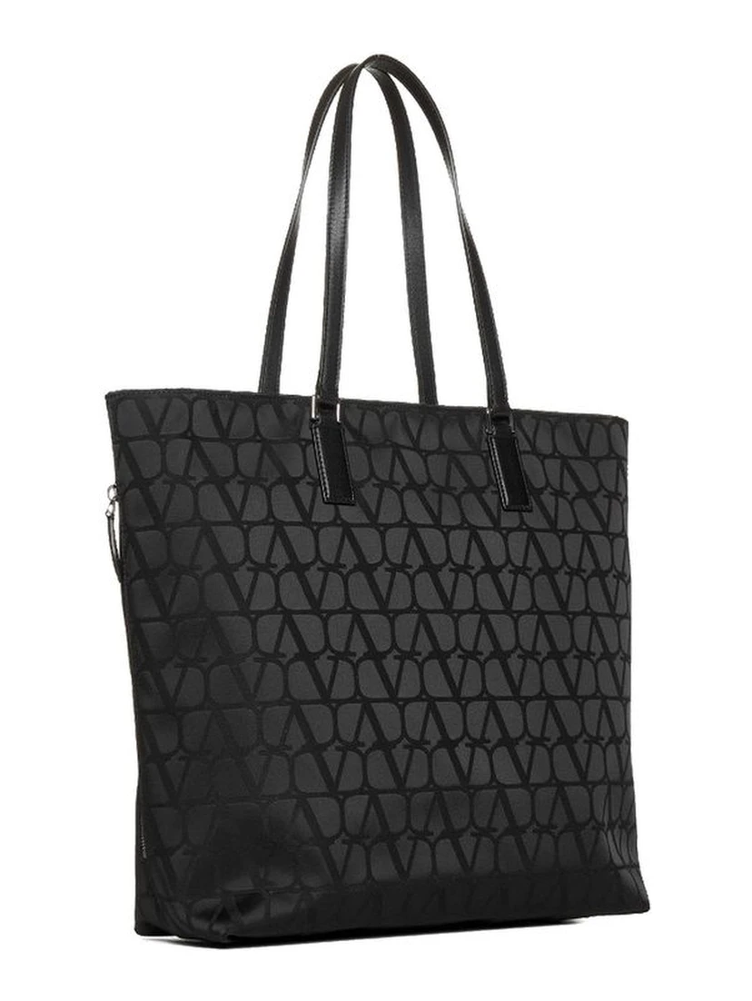Black Cotton Tote Bag