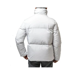 Gray Polyester Coat