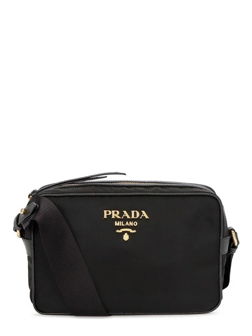 Black Nylon Shoulder Bag