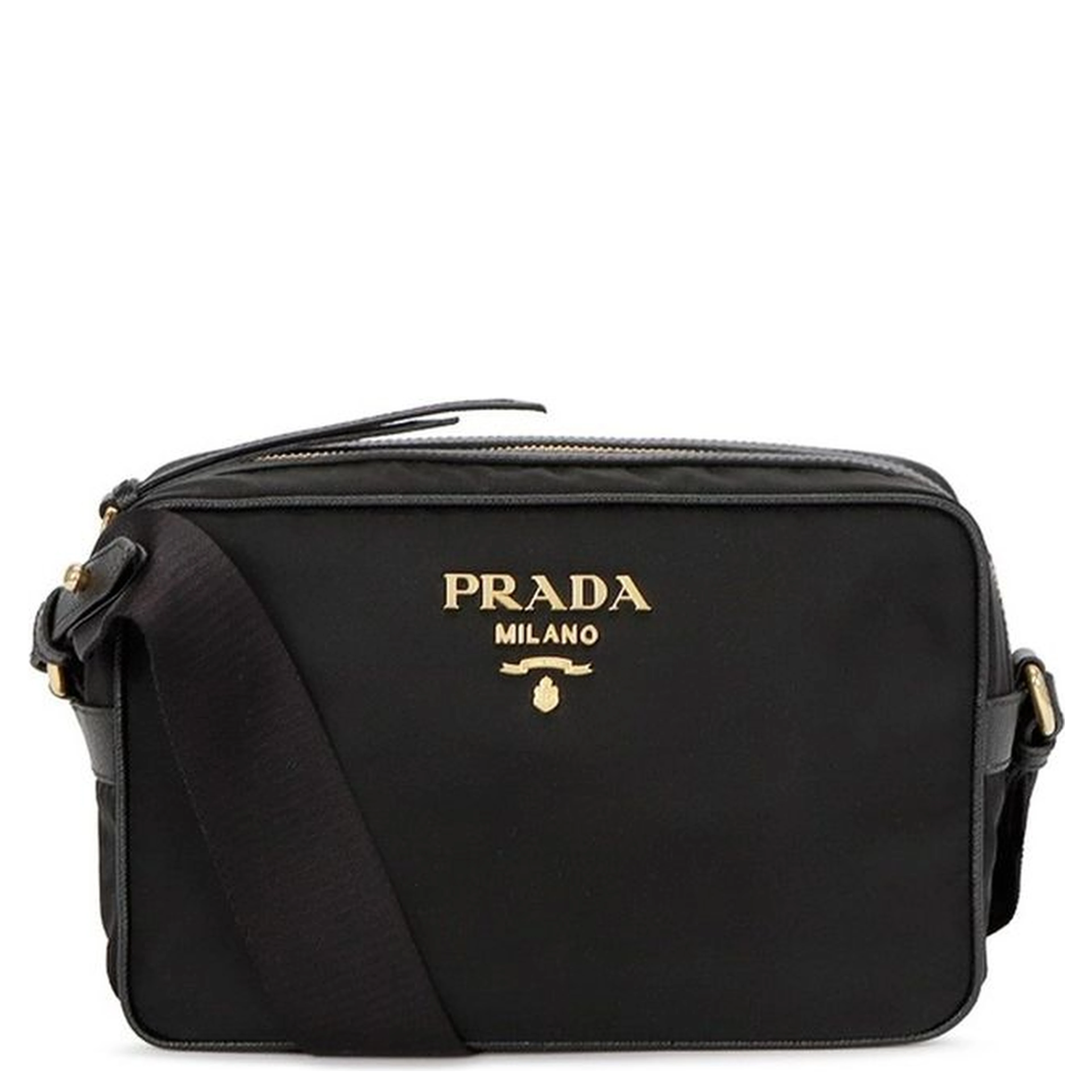 Black Nylon Shoulder Bag