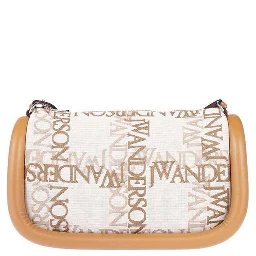 Brown Canvas Shoulder Bag