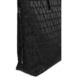 Black Cotton Tote Bag