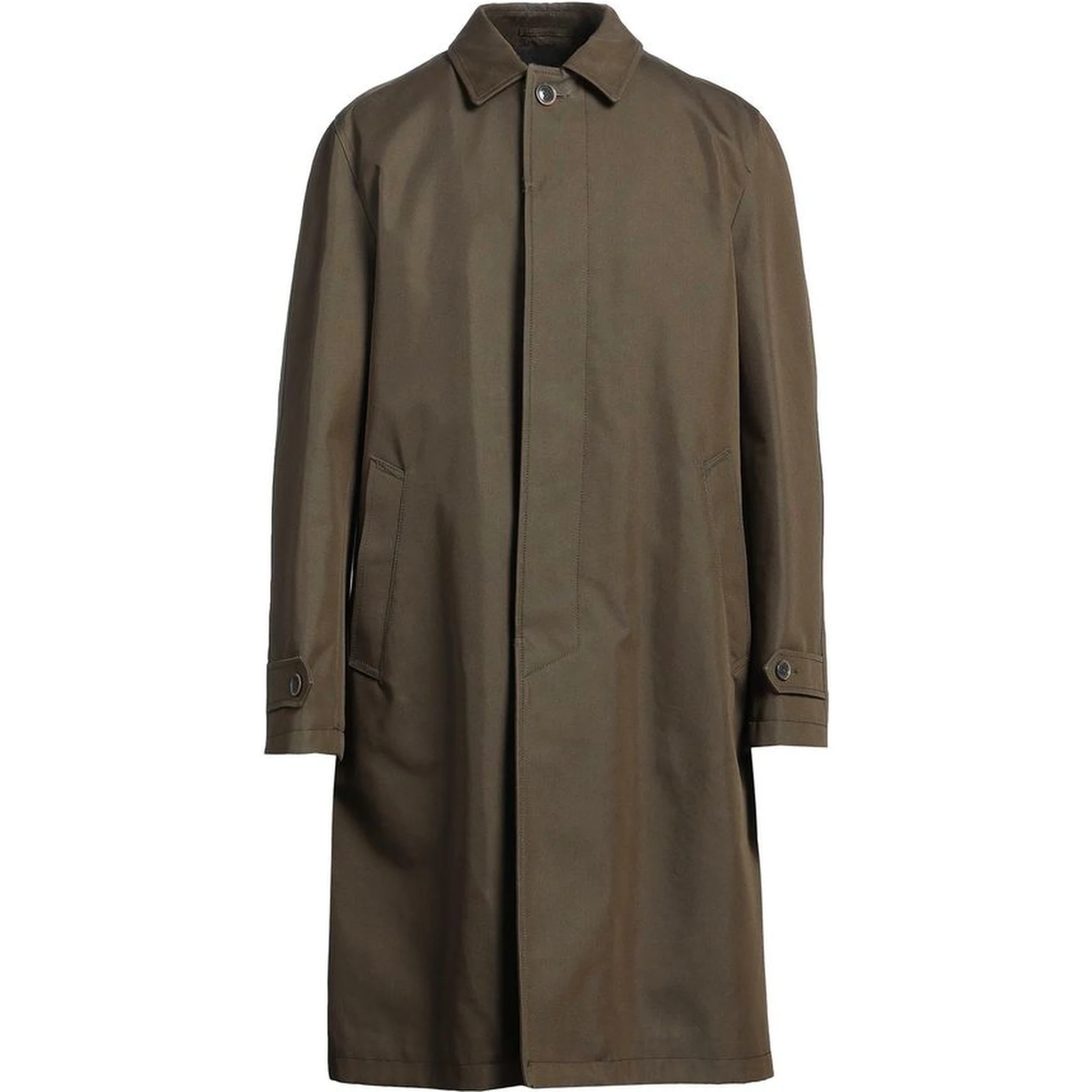 Bicolor Cotton Coat