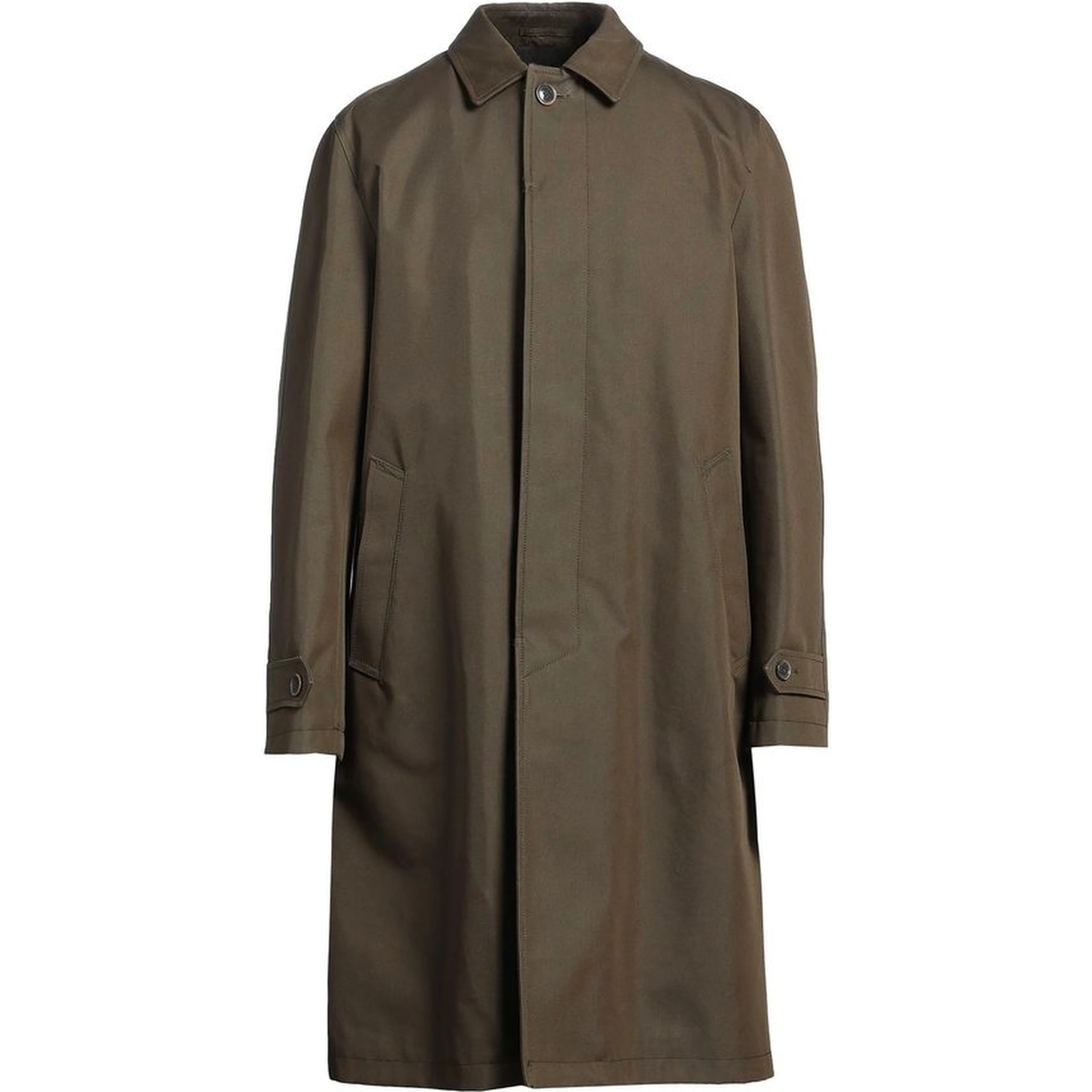 Bicolor Cotton Coat