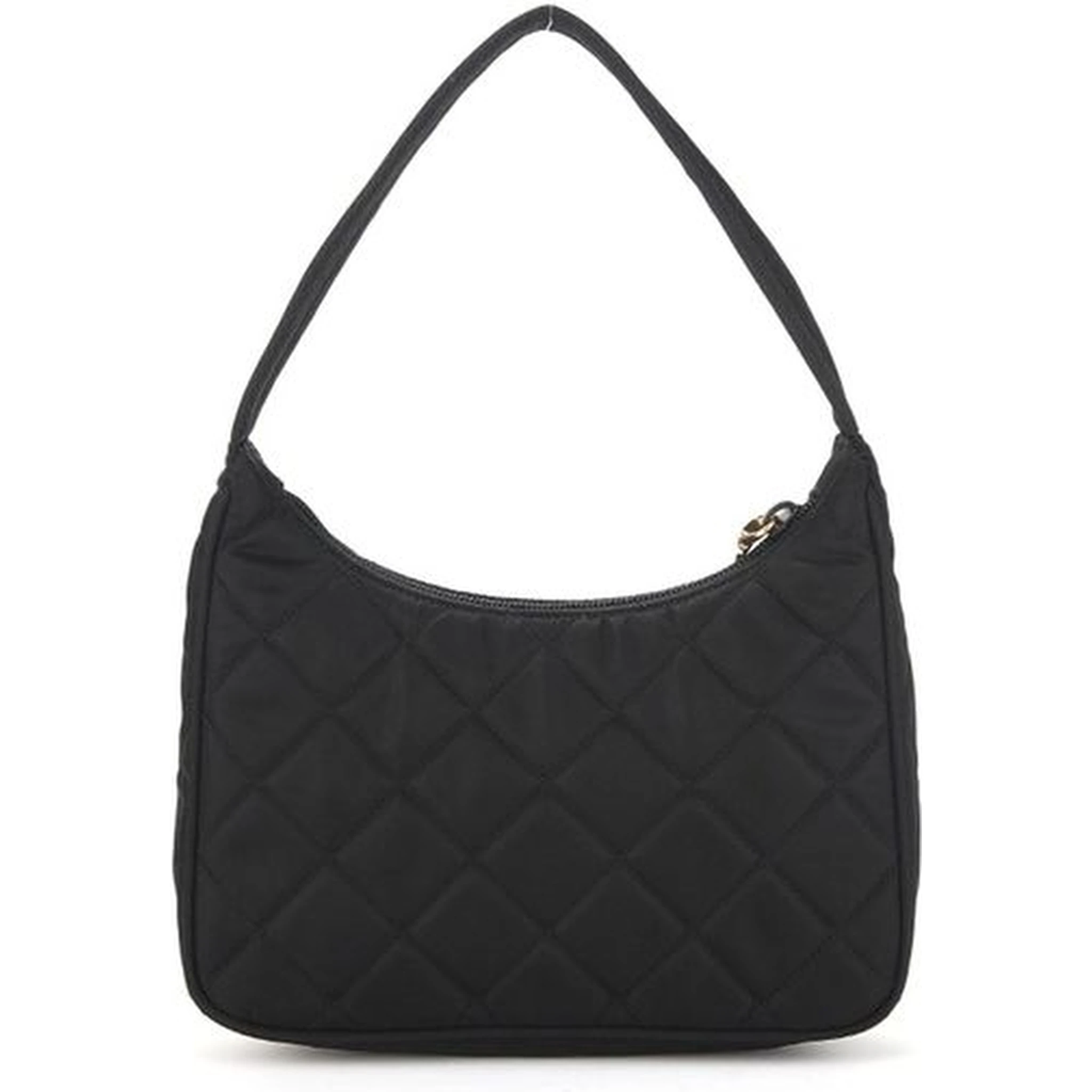 Black Nylon Shoulder Bag