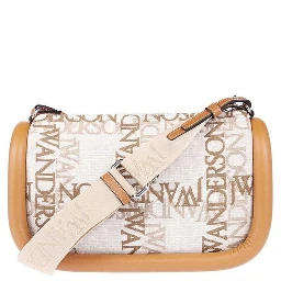 Brown Canvas Shoulder Bag