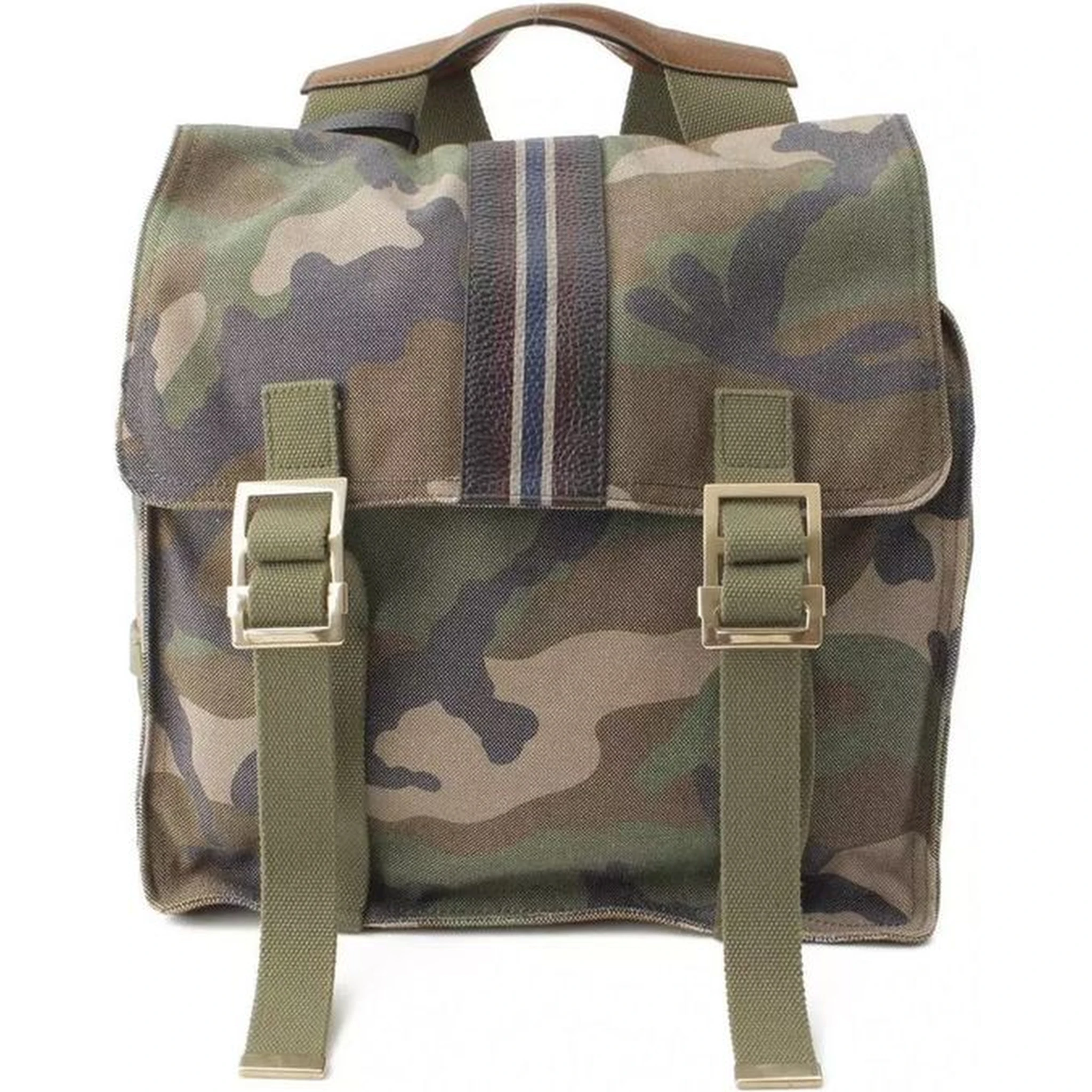 Bicolor Canvas Backpack