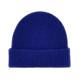 Blue Cashmere Beanie