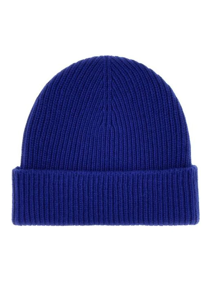 Blue Cashmere Beanie