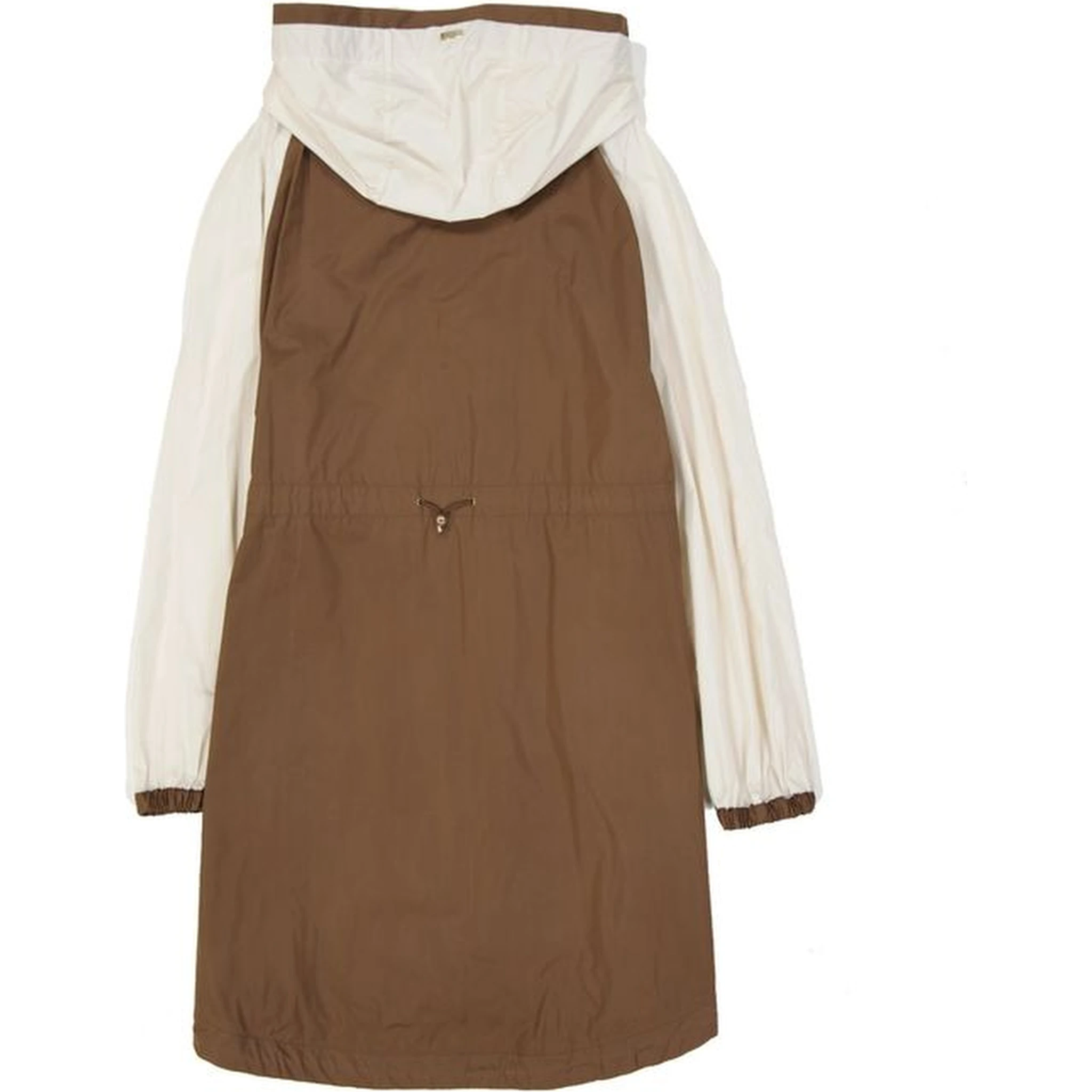 Brown Polyester Coat