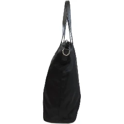 Black Nylon Tote Bag