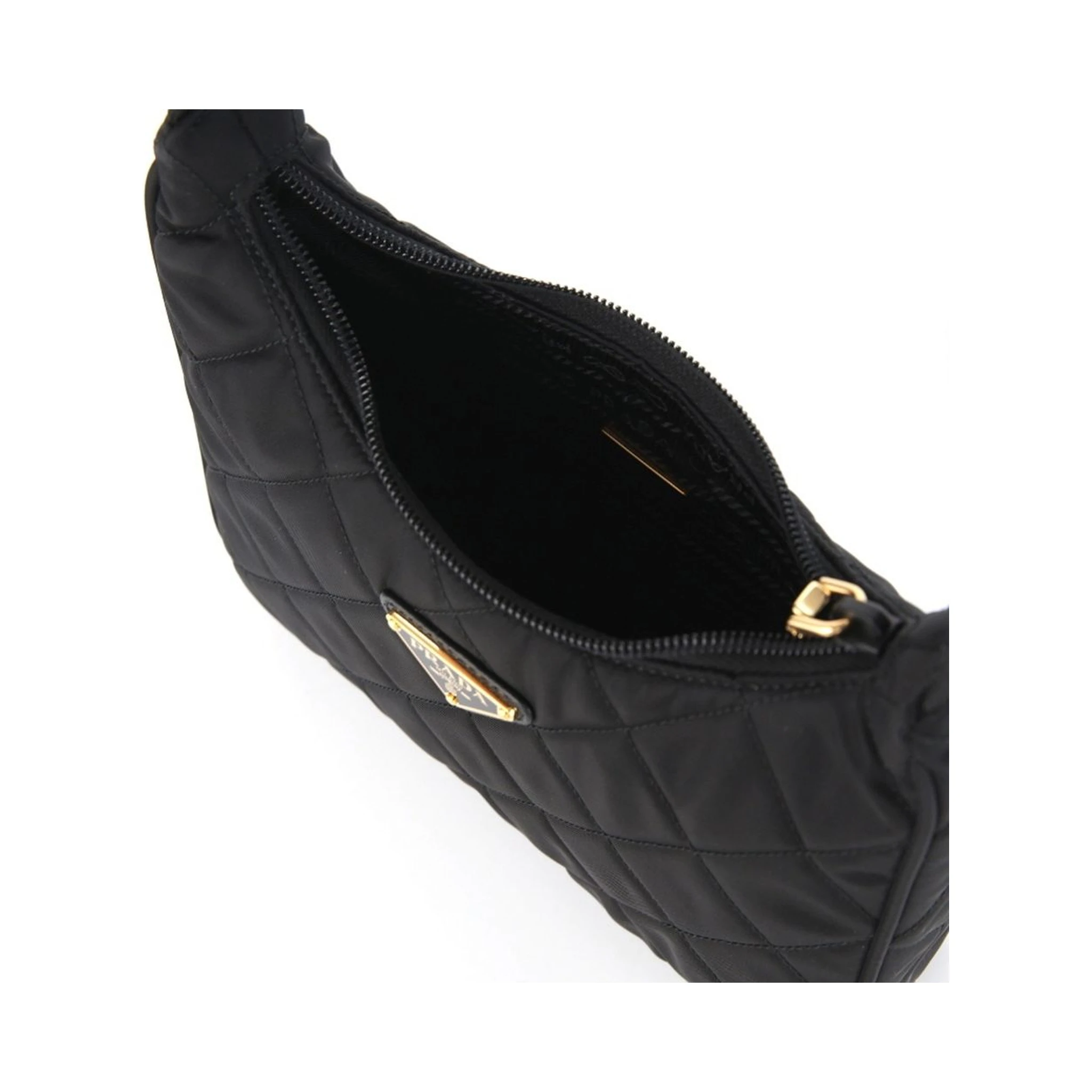 Black Nylon Shoulder Bag