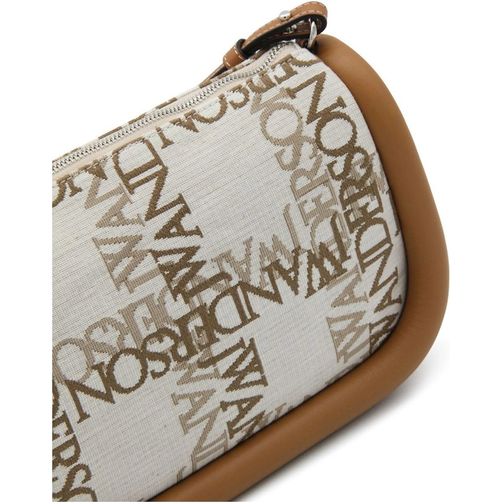 Brown Canvas Shoulder Bag